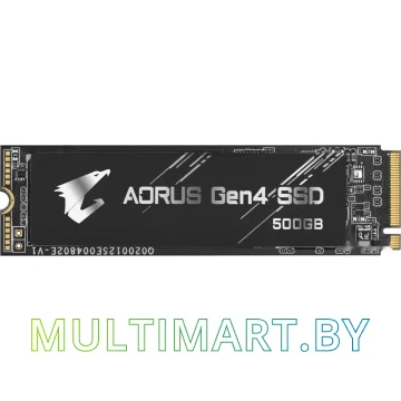 SSD диск Gigabyte AORUS Gen4 SSD 500GB (GP-AG4500G)
